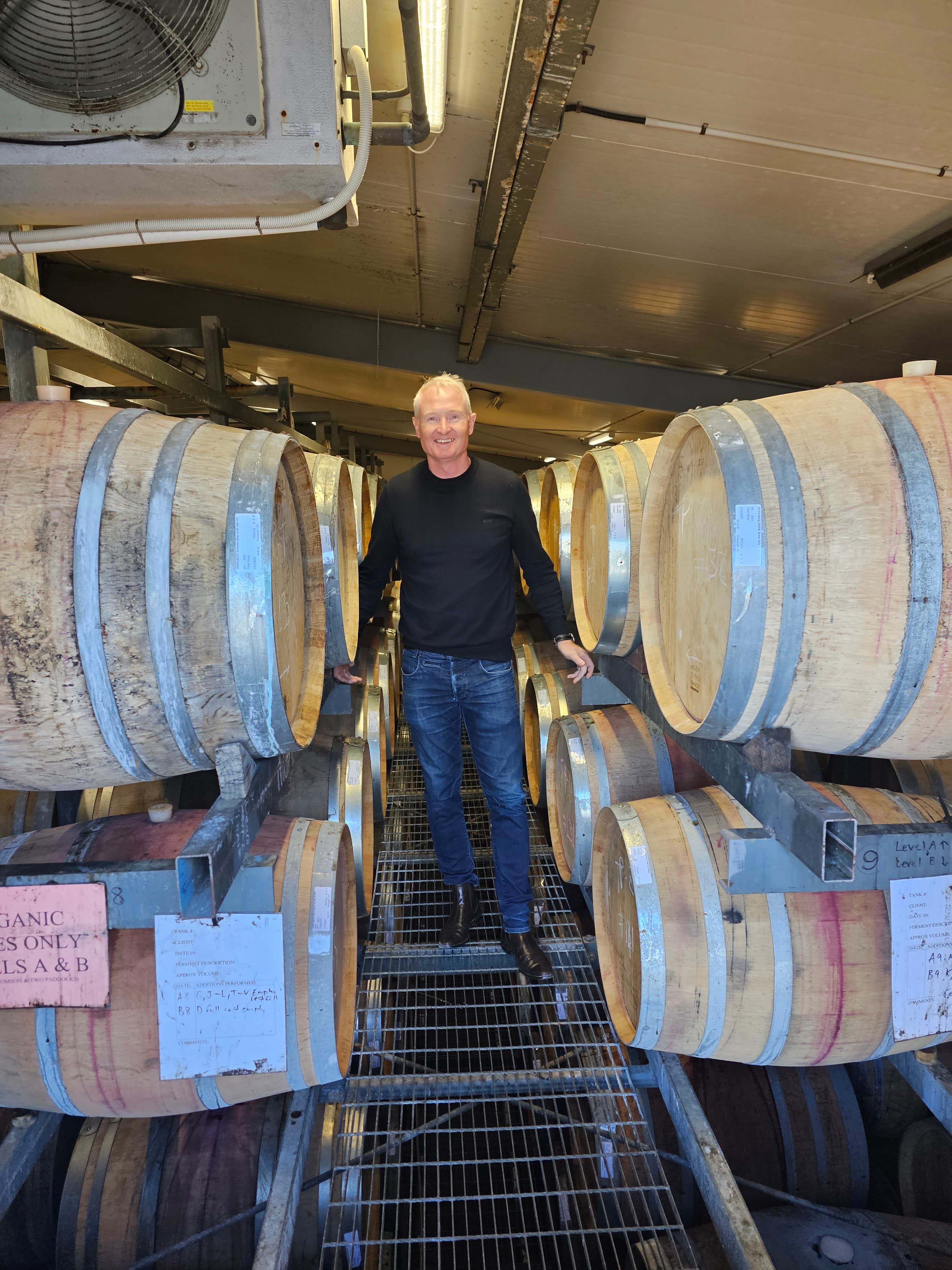 Wine shed overview