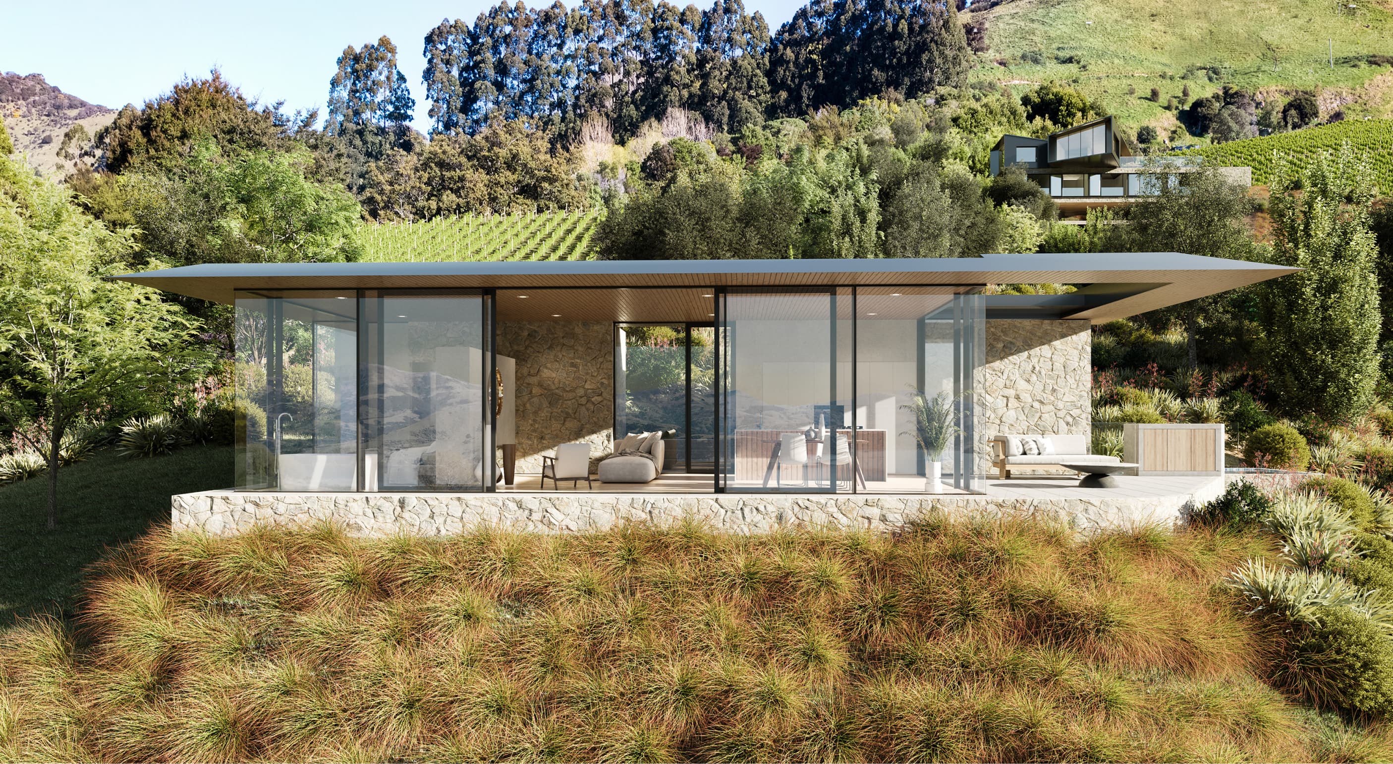 Wideshot of the cellar door